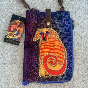 Laurel Burch Zipper Closure Tote Bag NWT